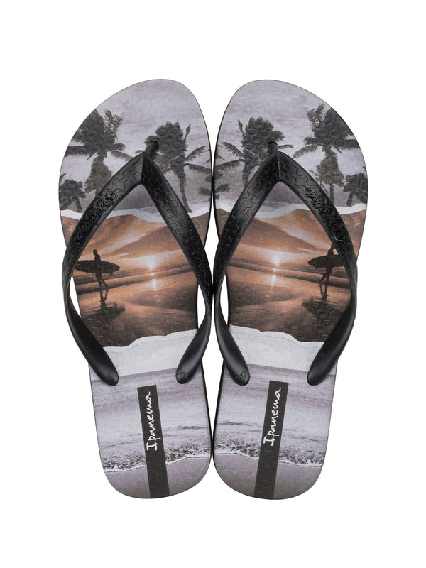 Ipanema Clas Urbana Masc - Black/Black/Orange