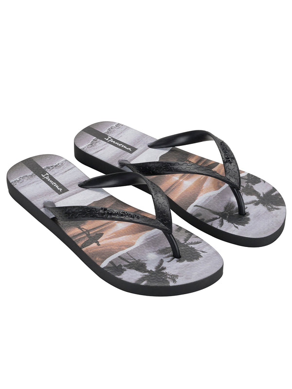 Ipanema Clas Urbana Masc - Black/Black/Orange