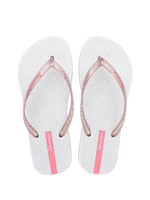 Ipanema Glitter Fem - White/Mixed Glitter