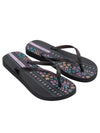 Ipanema Oasis Fem - Black/Glitter/Pink