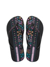 Ipanema Oasis Fem - Black/Glitter/Pink