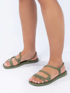 Ipanema Solar Sandalia - Green/Green/Pink
