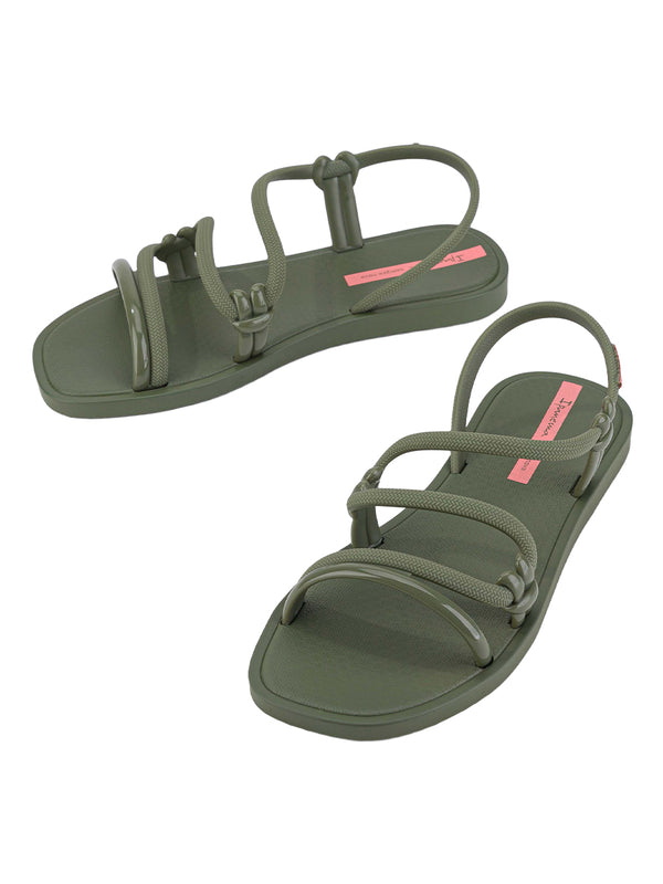 Ipanema Solar Sandalia - Green/Green/Pink
