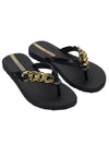 Ipanema Metal Glam - Black/Gold