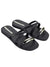 Ipanema Metal Chic Slide - Black/Gold/Beige
