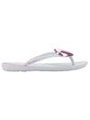 Ipanema Heart - White/ Metallic Pink