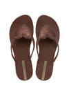 Ipanema Heart - Brown/Glitter/Bronze