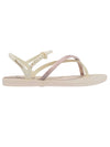 Ipanema Elegant Sandal Fem - Beige/Gold Pink
