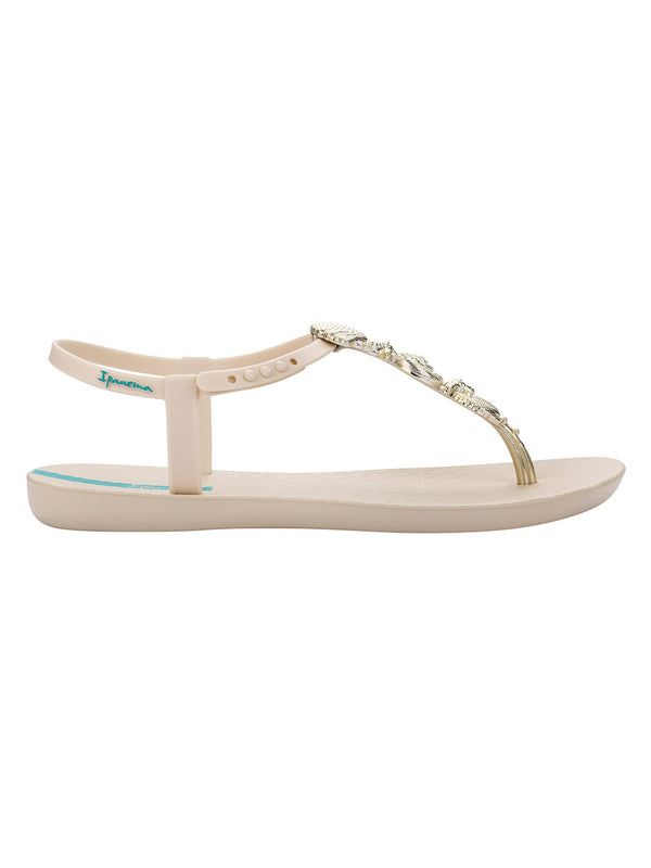 Ipanema Fundo Do Mar Sandal - Beige/Gold