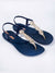 Ipanema Fundo Do Mar Sandal - Blue/Gold
