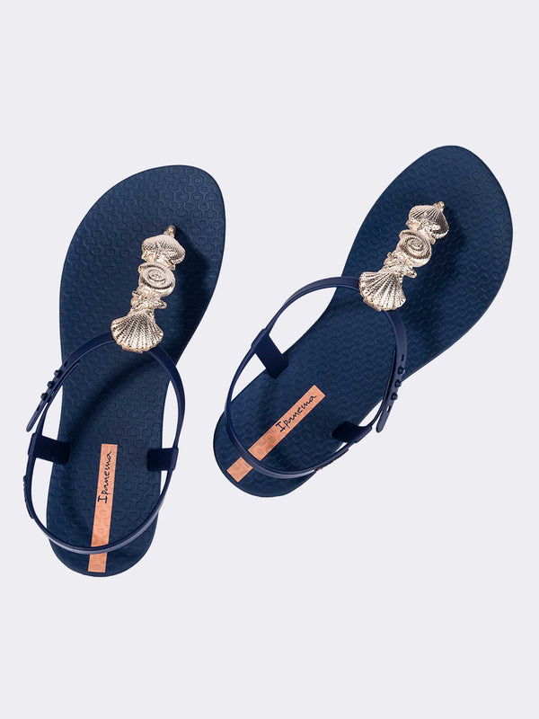 Ipanema Fundo Do Mar Sandal - Blue/Gold