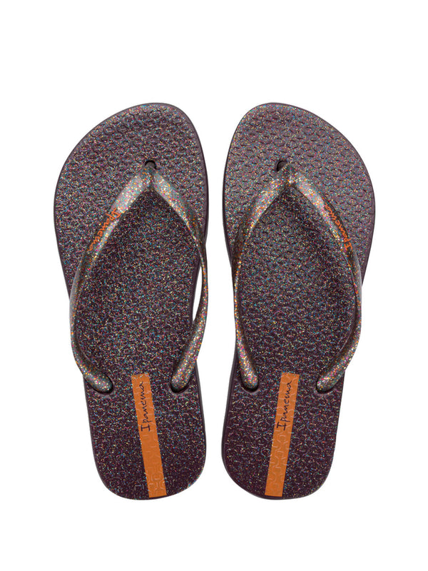 Ipanema Glitter Fem - Burgundy/Mixed Glitter