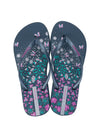 Ipanema Oasis Fem - Black/Pearly/Blue/Lilac