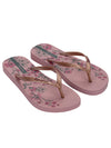 Ipanema Oasis Fem - Pink/Metallic/Green