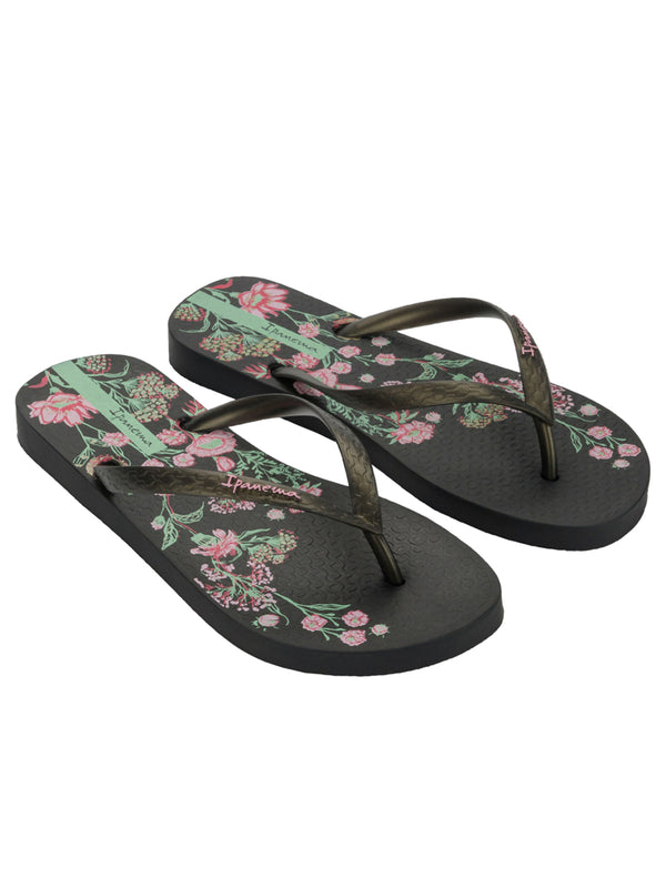 Ipanema Oasis Fem - Black/Pink/Green