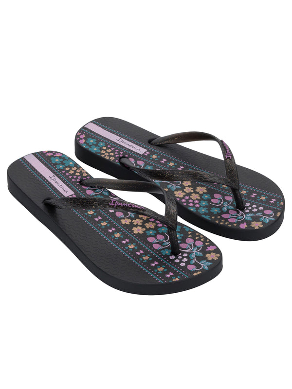 Ipanema Oasis Fem - Black/Glitter/Pink