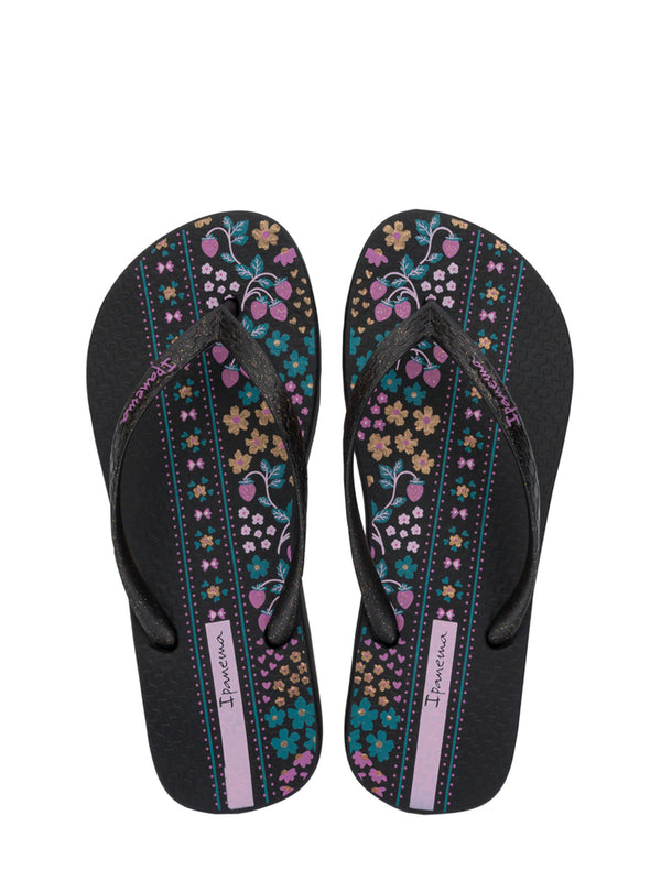 Ipanema Oasis Fem - Black/Glitter/Pink