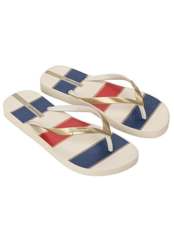 Ipanema Navy - Beige/Blue/Gold