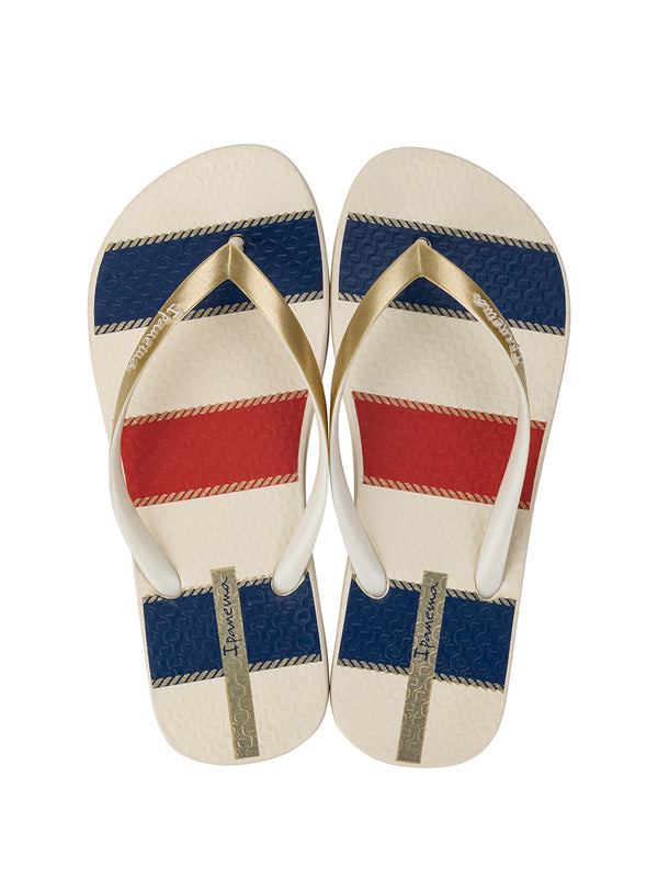 Ipanema Navy - Beige/Blue/Gold