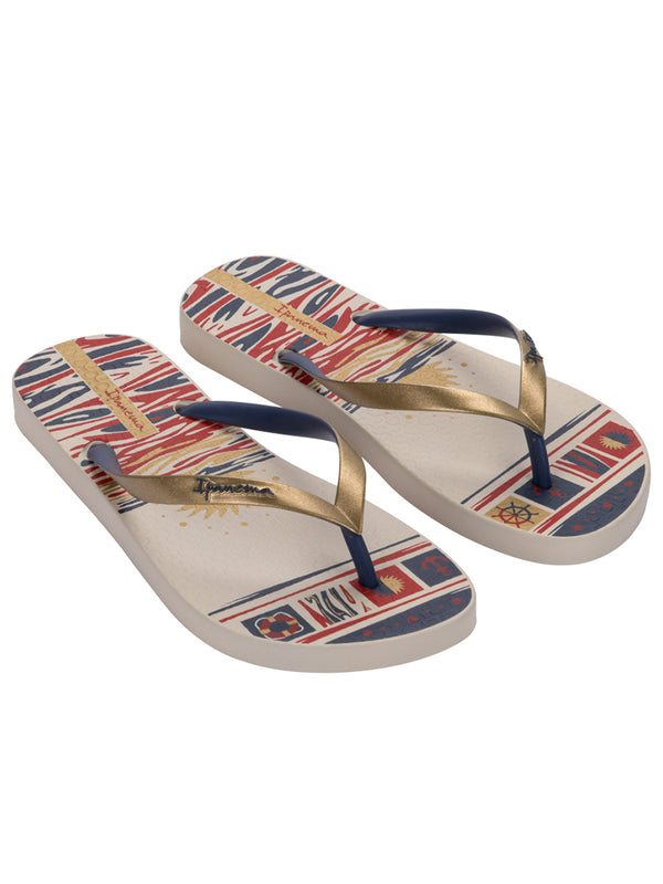 Ipanema Navy - Beige/Blue/Red