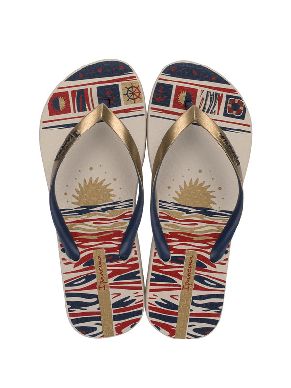 Ipanema Navy - Beige/Blue/Red