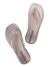 Ipanema Solar Colors Fem - Beige/Metallic Beige