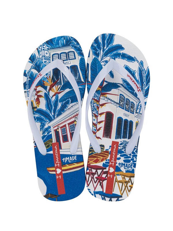 Ipanema Arte - White/White/Blue