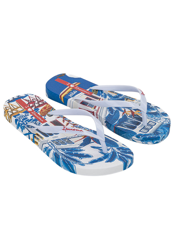 Ipanema Arte - White/White/Blue