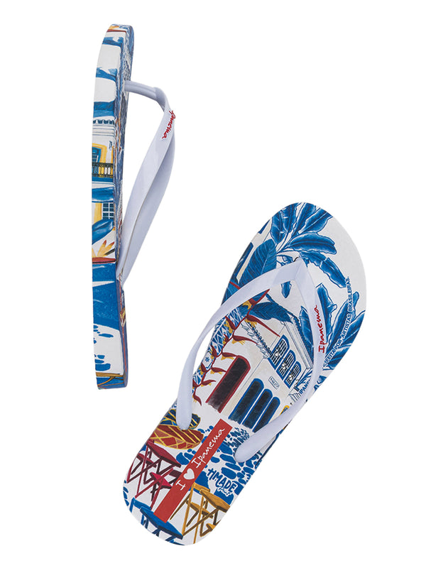 Ipanema Arte - White/White/Blue