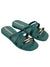 Ipanema Metal Chic Slide - Green/Bronze/Beige