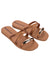 Ipanema Metal Chic Slide - Brown/Gold