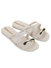 Ipanema Metal Chic Slide - Beige/Gold