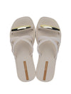 Ipanema Metal Chic Slide - Beige/Gold