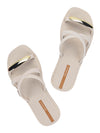 Ipanema Metal Chic Slide - Beige/Gold