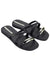 Ipanema Metal Chic Slide - Black/Gold/Beige