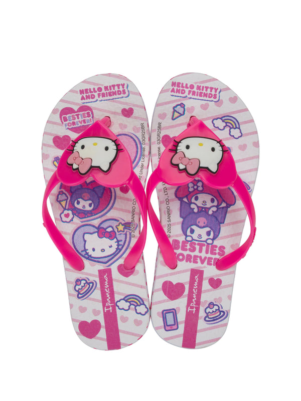 Ipanema Hello Kitty and Friends Kids and Teens - White/Pink