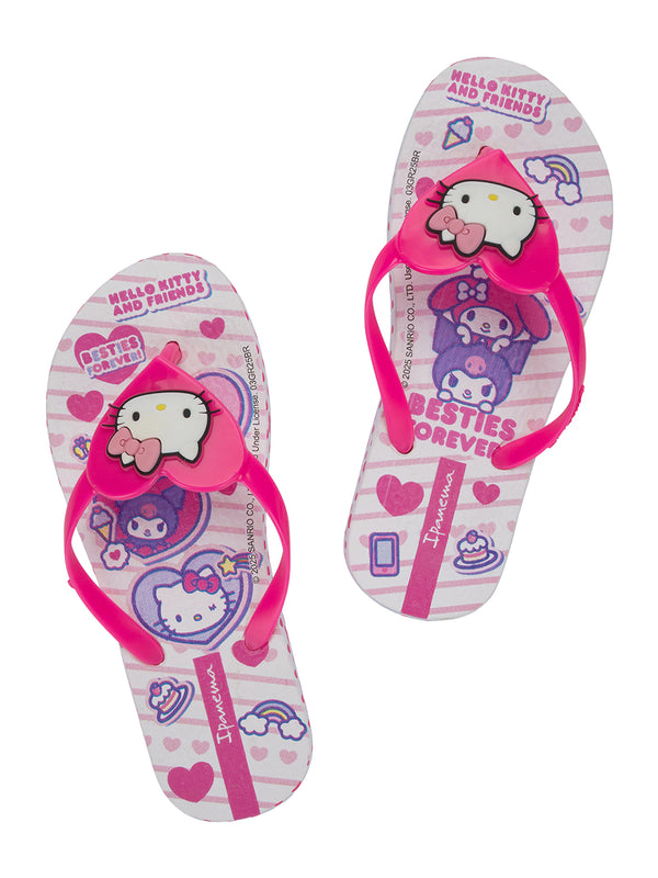 Ipanema Hello Kitty and Friends Kids and Teens - White/Pink