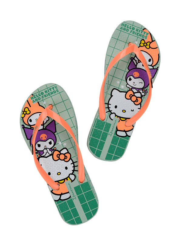 Ipanema Hello Kitty and Friends - Green/Pink