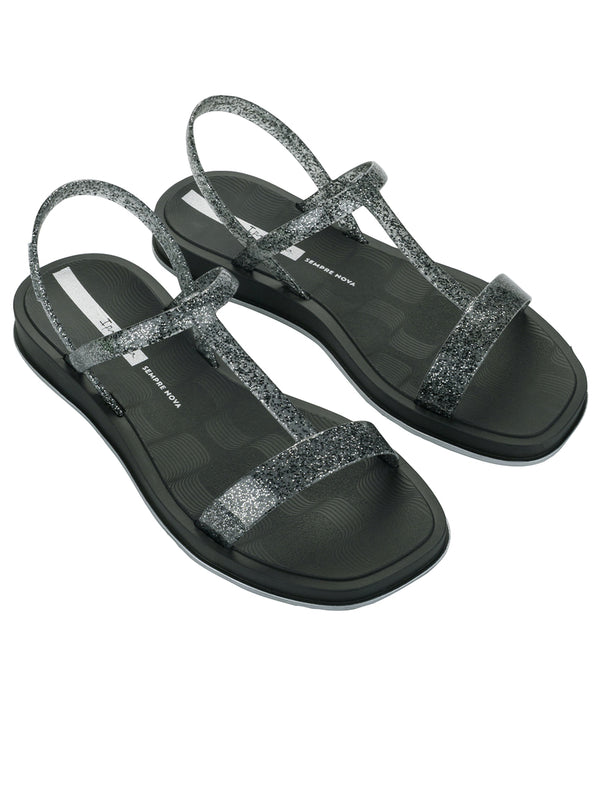 Ipanema Glow Trendy Sand - Black/Glitter/Silver
