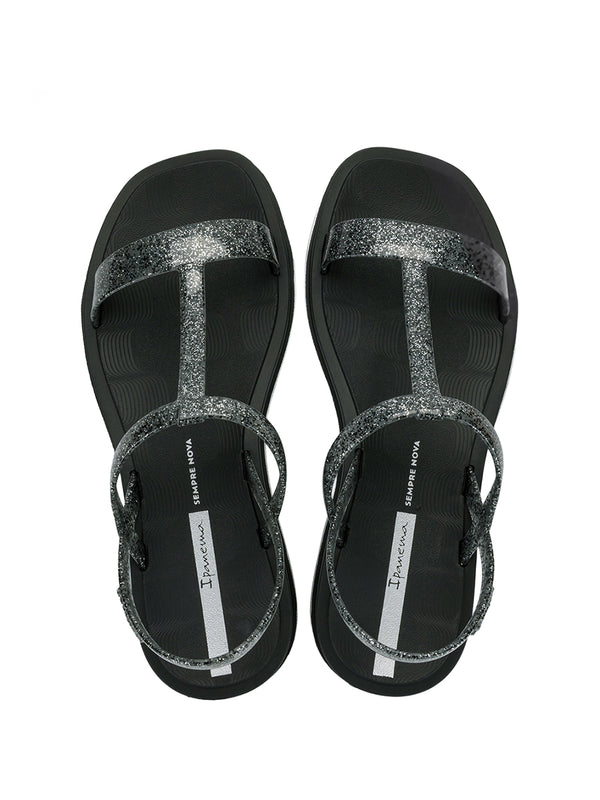 Ipanema Glow Trendy Sand - Black/Glitter/Silver