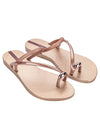 Ipanema Glam Ring - Brown/ Metallic Pink