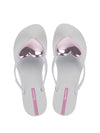 Ipanema Heart - White/ Metallic Pink