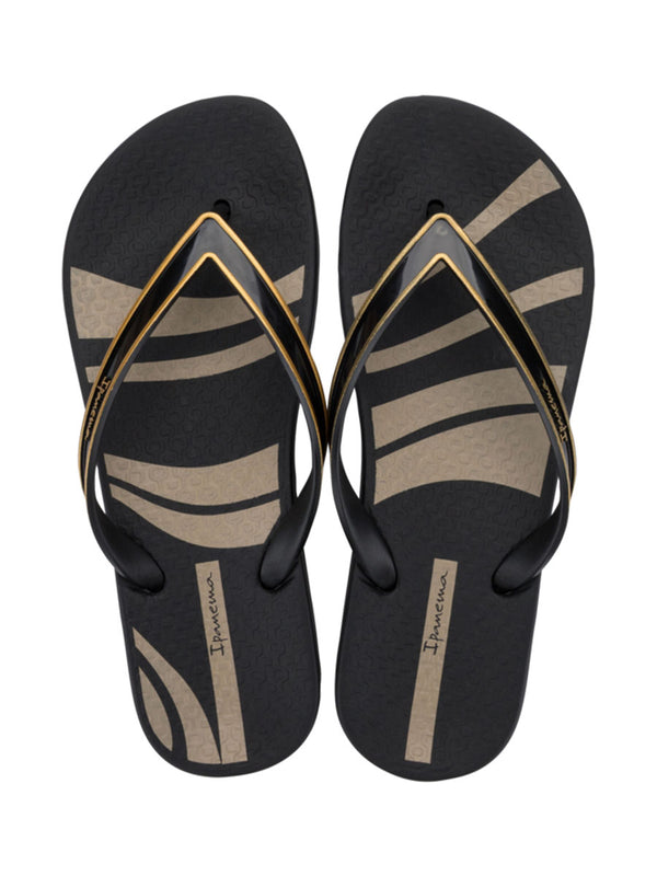 Ipanema Anatomica Linea - Black/Black/Beige