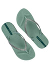 Ipanema Mesh Chic Platform Fem - Light Green/ Glitter