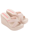 Ipanema High Fashion II Slide - Beige/Glitter/Pink