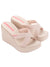 Ipanema High Fashion II Slide - Beige/Glitter/Pink