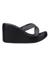 Ipanema High Fashion II Slide - Black/Glitter/Beige