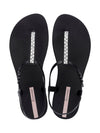 Ipanema Class Chic Sandal - Black/Crystal