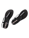 Ipanema Class Chic Sandal - Black/Crystal