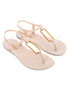 Ipanema Class Modern Sandal Fem - Beige/Gold